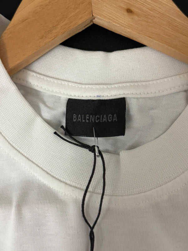 Ciaga White Embroidered T-shirt