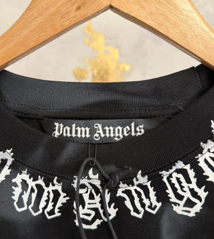 Palm Angs Black Print T-shirt