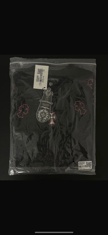 Rome Arts Black Embroidered T-Shirt