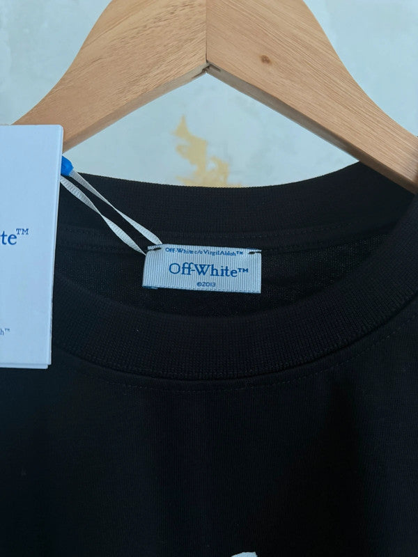 Off-Ite Black Print T-Shirt