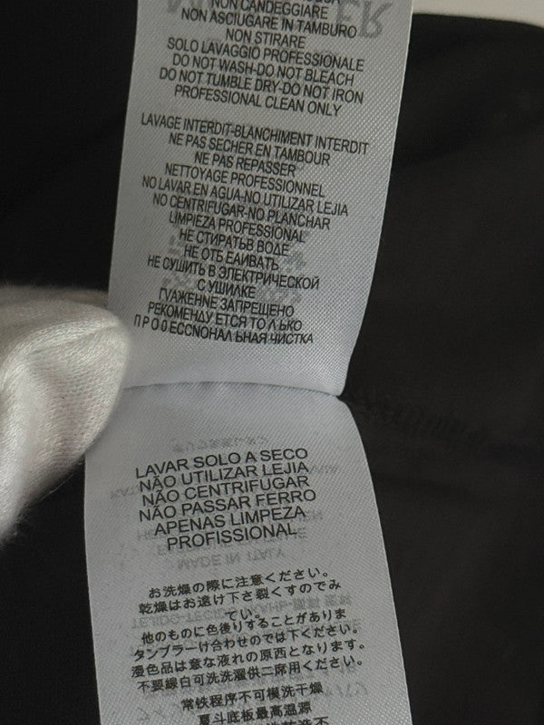 Mnclr Black Plain Logo T-shirt
