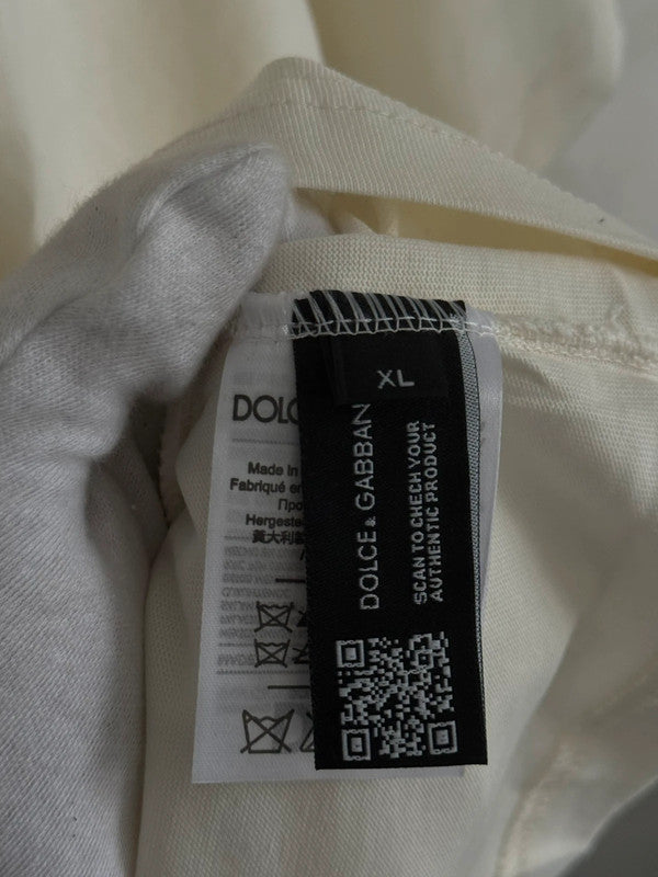Dol & Gab White embroidered T-Shirt