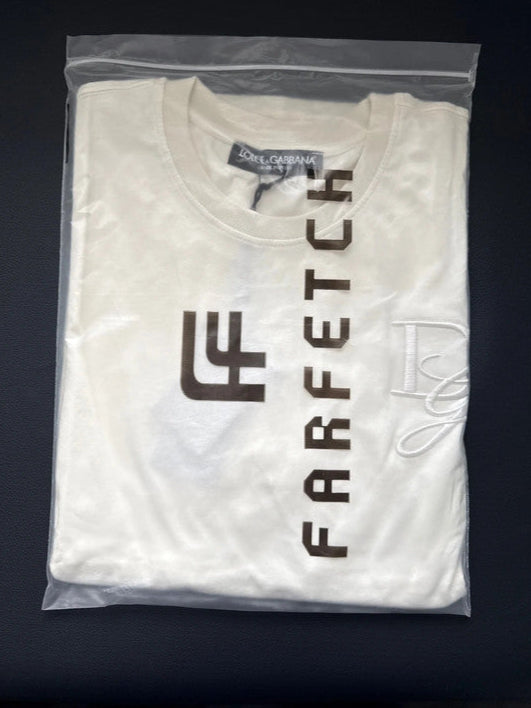 Dol & Gab White embroidered T-Shirt