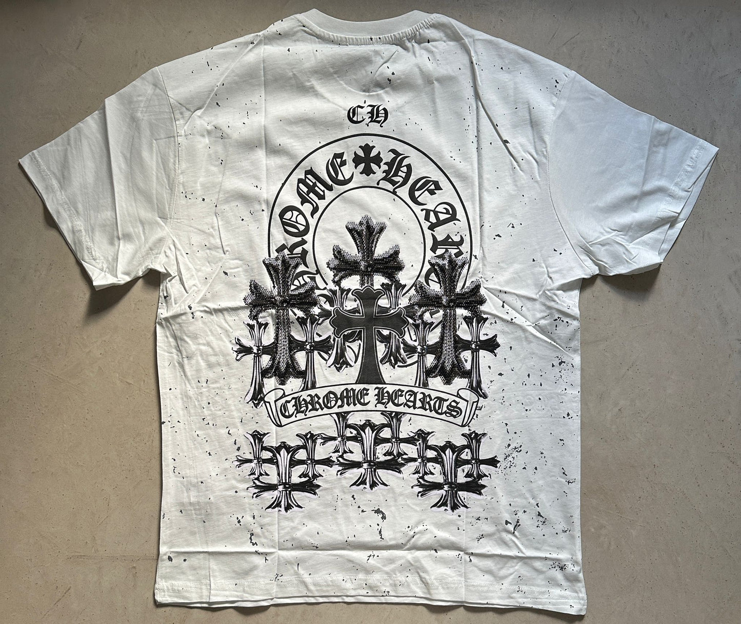 Chrme Hearts White T-Shirt