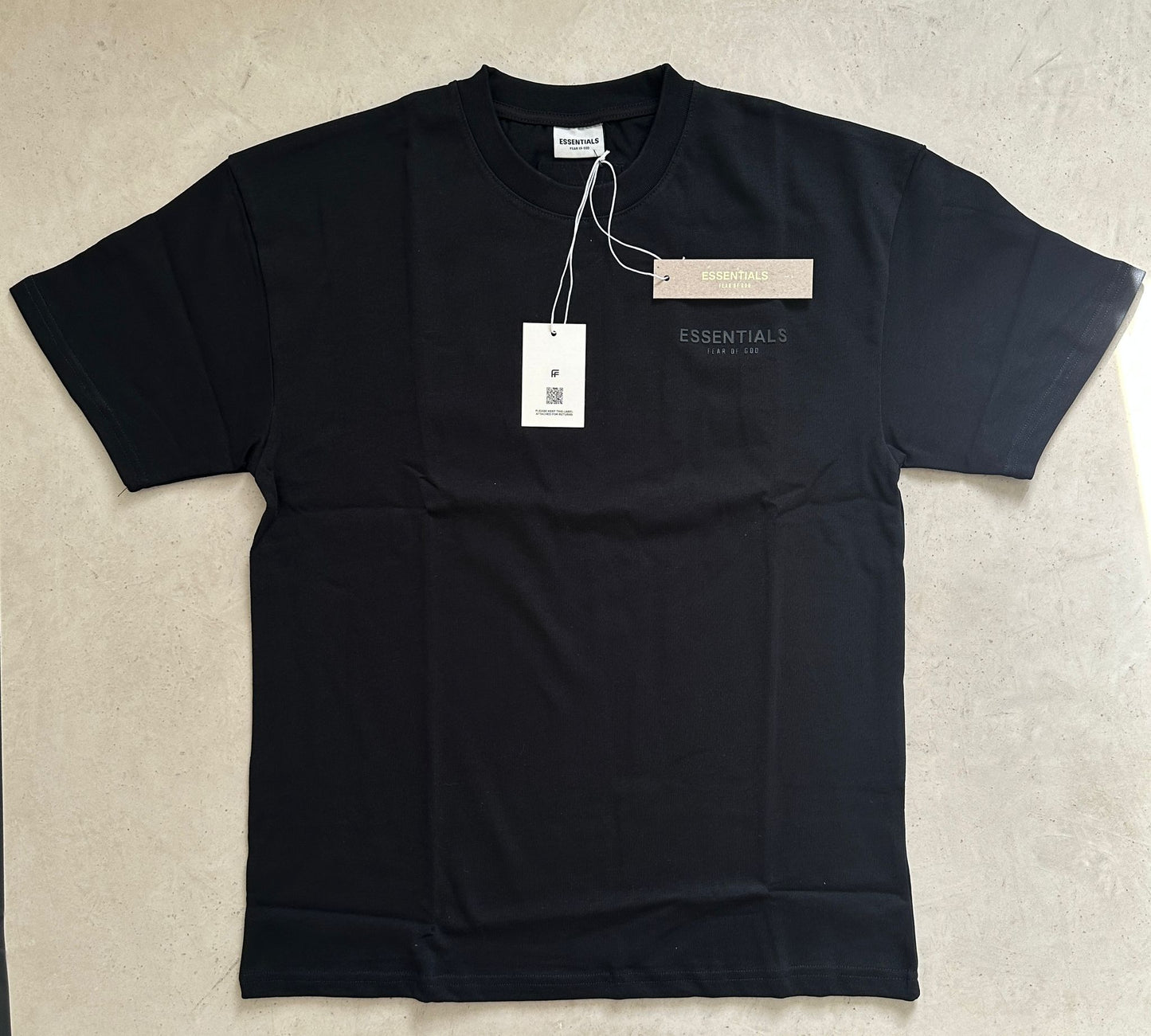Essntials Black T-Shirt