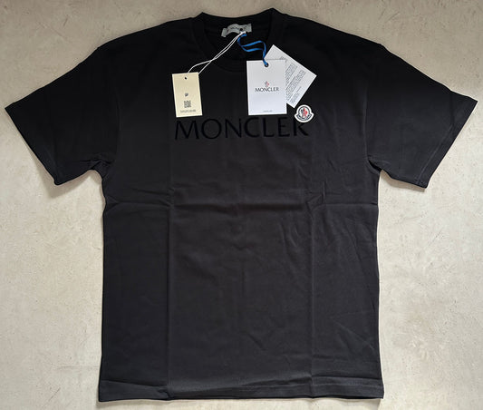 Mncler Black Logo T-Shirt