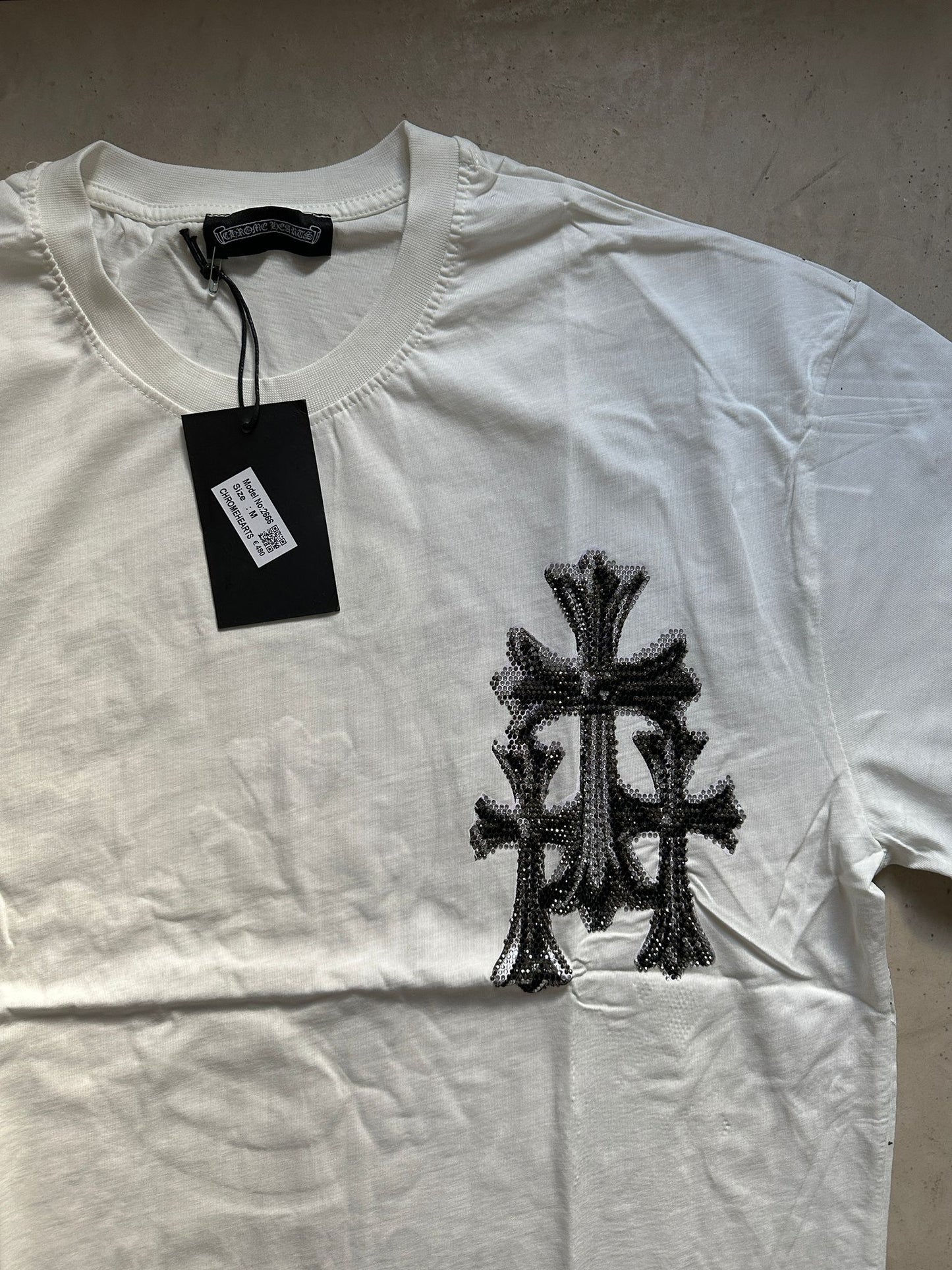Chrme Hearts White T-Shirt