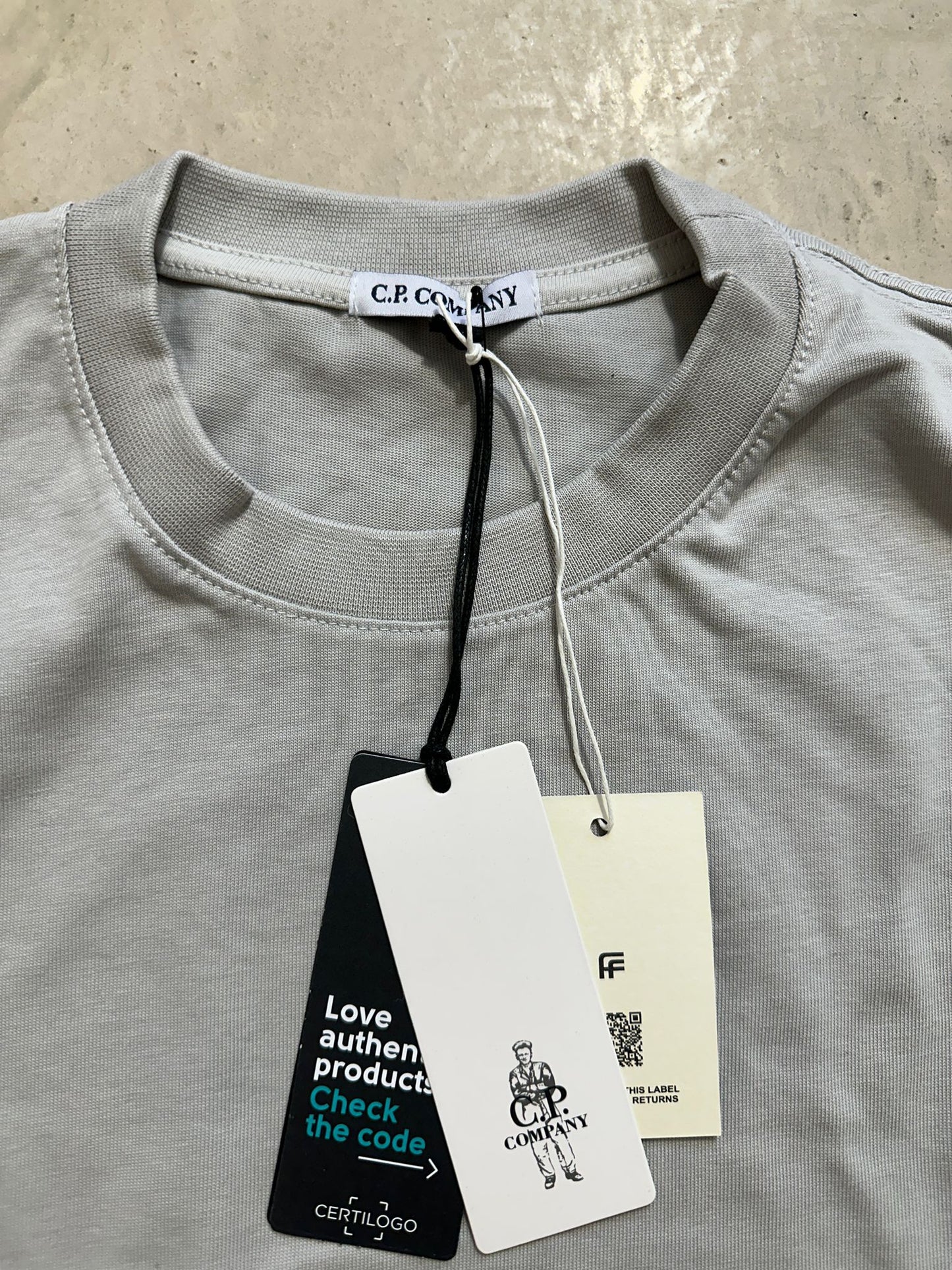 C.P. Cmpany Grey T-Shirt